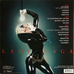 Виниловая пластинка Lady Gaga - The Fame (2LP) чёрный винил