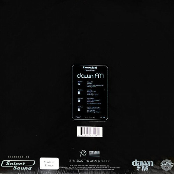 Виниловая пластинка The Weeknd - Dawn FM (2LP)