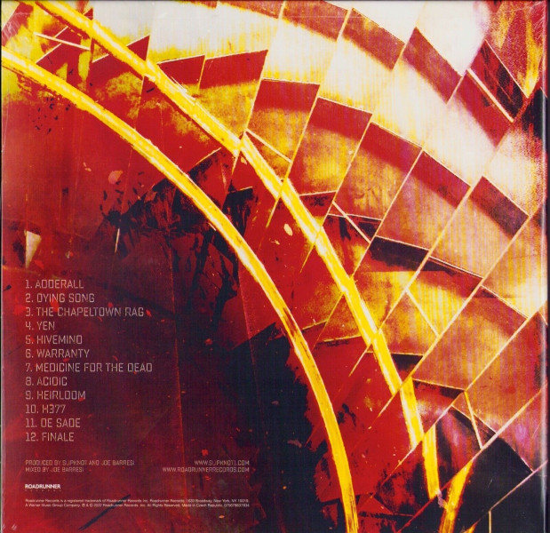 Виниловая пластинка Slipknot - The End, So Far (2LP) прозрачный винил